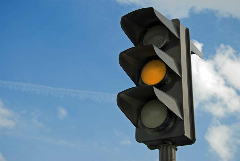 Wat als u per ongeluk door het rood of oranje gereden bent?
