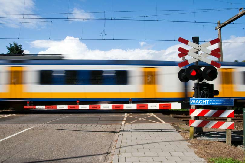  Minder ongevallen aan spooroverwegen in eerste helft 2015 