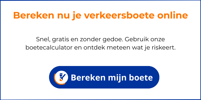 Bereken je boete online via Boetecalculator.be